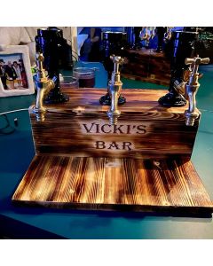 Personalized Wooden Dispenser, Custom Gift For Him