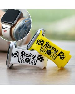 Racing/SportS Mom Personalized Silicone Bands watch bands, Sport watch bands.